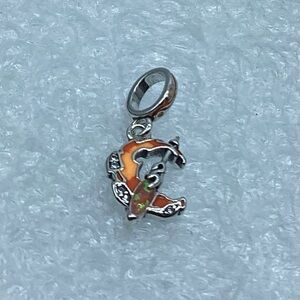 Pandora, “King Of Glory Cloud” Yun Ying Sling Musket Dangle Charm S925Ale P17-9